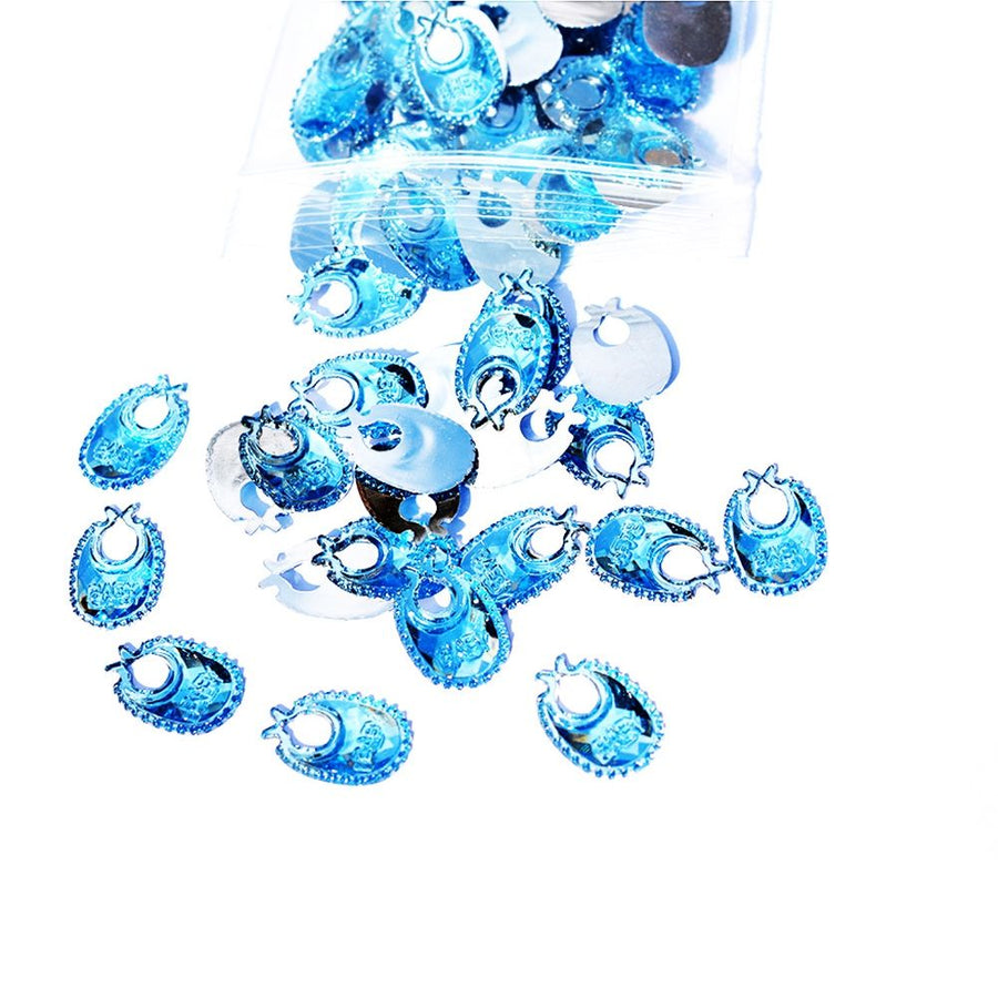 100pcs Baby Shower Birthday Party Gift Decoration Toy Accessories (Bluebib)