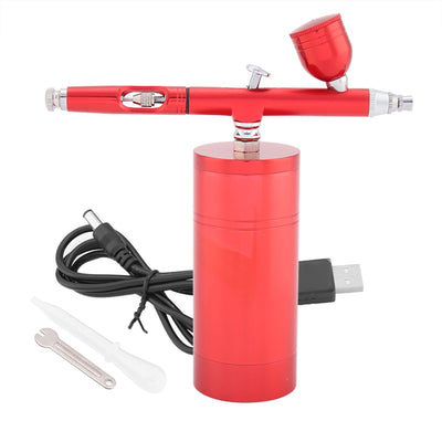 0.3mm Mini Air Compressor Spray Airbrush Set 7CC Capacity