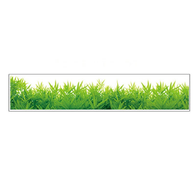 Green Leaves Flowers Pattern Sticker Living Room Bedroom Backdrop Wall Decorative Decal(SK7016)