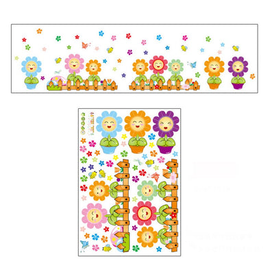 Cute Pattern Wall Decor Children's Room Kindergarten Decorative Sticker