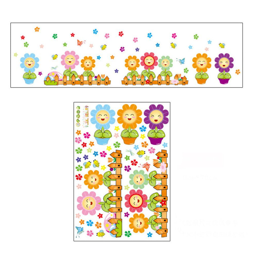 Cute Pattern Wall Decor Children's Room Kindergarten Decorative Sticker