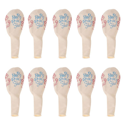 10PCS Cute Print Latex Balloons Set for Baby Child Birthday Party Decoration (3#)