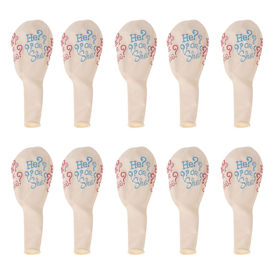 10PCS Cute Print Latex Balloons Set for Baby Child Birthday Party Decoration (3#)
