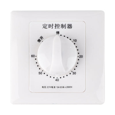 220V Water Pump Timer Mechanical Countdown Indoor Intelligent Time Switch Control