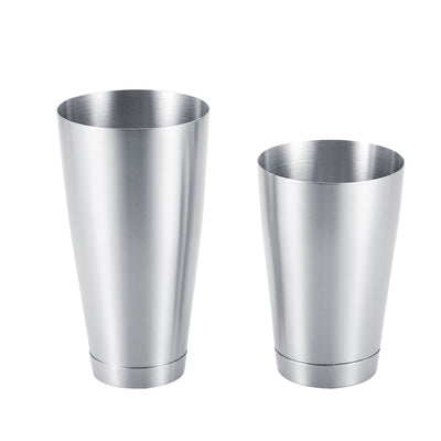 Stainless Steel Sturdy Durable Cocktail Cup Shaker Bar Home Kitchen Tool(Silver)