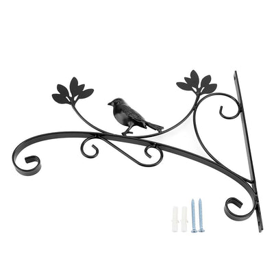 Iron Wall Hanging Bracket Plant Hanger Flower Pot Hook for Home Garden Decor