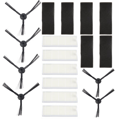 Vacuum Spare Part Side Brush HEPA Filters Tool Kit for ILIFE A6 A4 A4s Robot