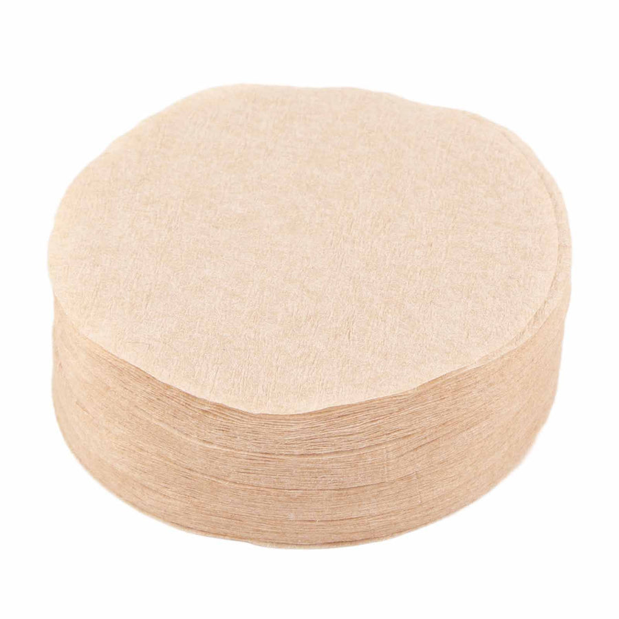 100Pcs Per Set Coffee Filter Paper Replacement Filter For Coffee Mocha (No. 6 Dia. 60mm)