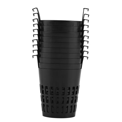 10Pcs High Quality Mesh Pot Net Basket Hydroponic Aeroponic Planting Grow Pots