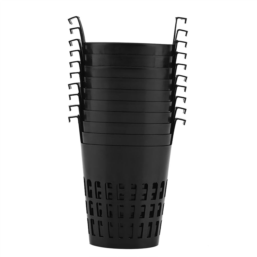 10Pcs High Quality Mesh Pot Net Basket Hydroponic Aeroponic Planting Grow Pots