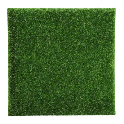 10 PCS Artificial Grass Mat Turf Lawn Garden Micro Landscape Ornament Home Decor