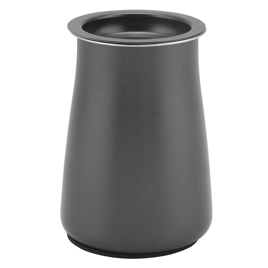 Stainless Steel Coffee Powder Sieve Dustproof Flour Filter Cup Grinder Accessory(Black)
