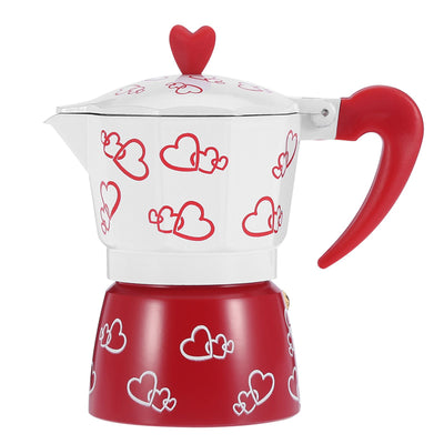 Aluminum Durable Coffee Maker Kettle Pot Household Office(L)