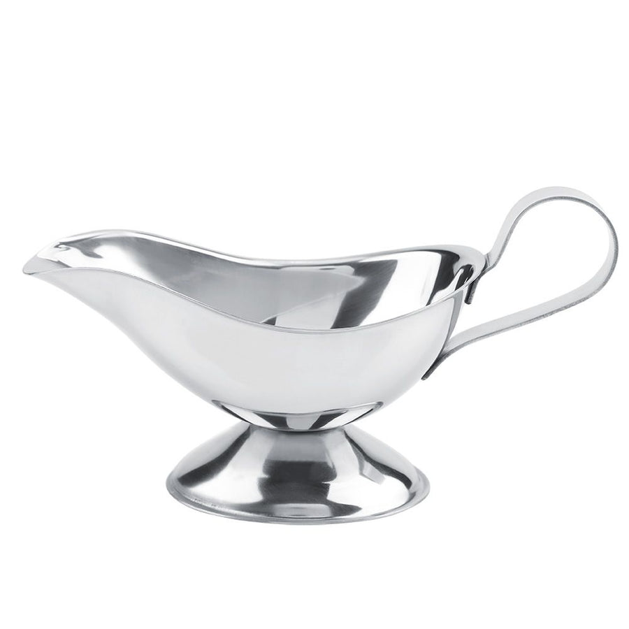 Stainless Steel Steak Pepper Sauce Boat Seasoning Container for Restaurant Kitchen(3oz)