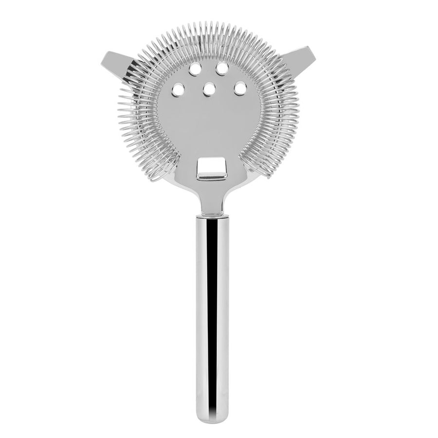 Stainless Steel Cocktail Strainer Shake Drinks Ice Mixed Filter for Bar Club Party (Silver)