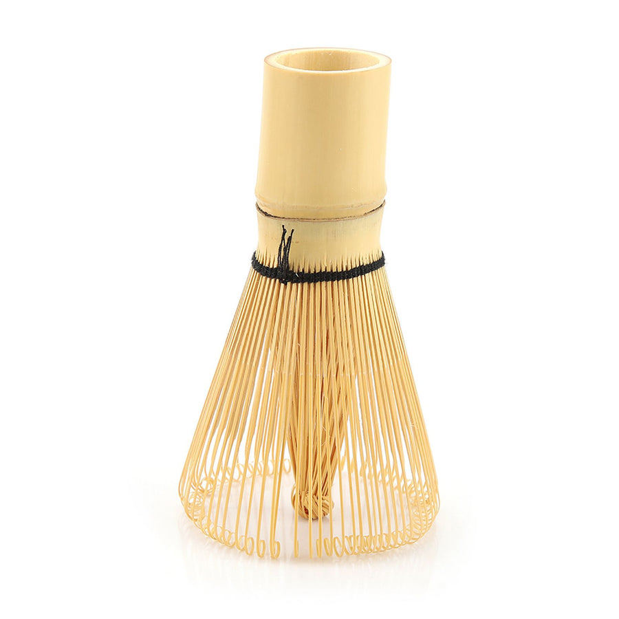 Natural Bamboo Tea Whisk Chasen Preparing Matcha Powder Brush Tool(80 Prongs)