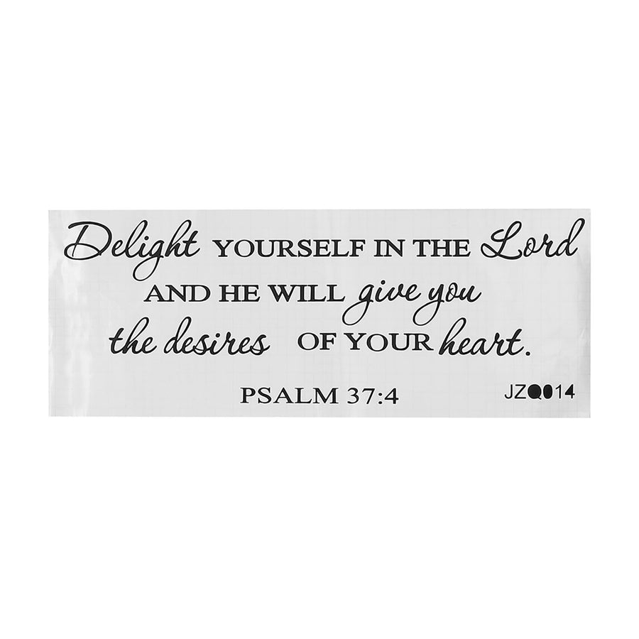 Adhesive Quote Motto Wall Sticker Bedroom Living Room Wall Decal Home Decoration