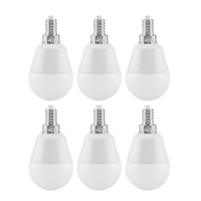 6pcs E12 5W LED Bulb Warm White Light Candelabra Daylight AC85V‑265V