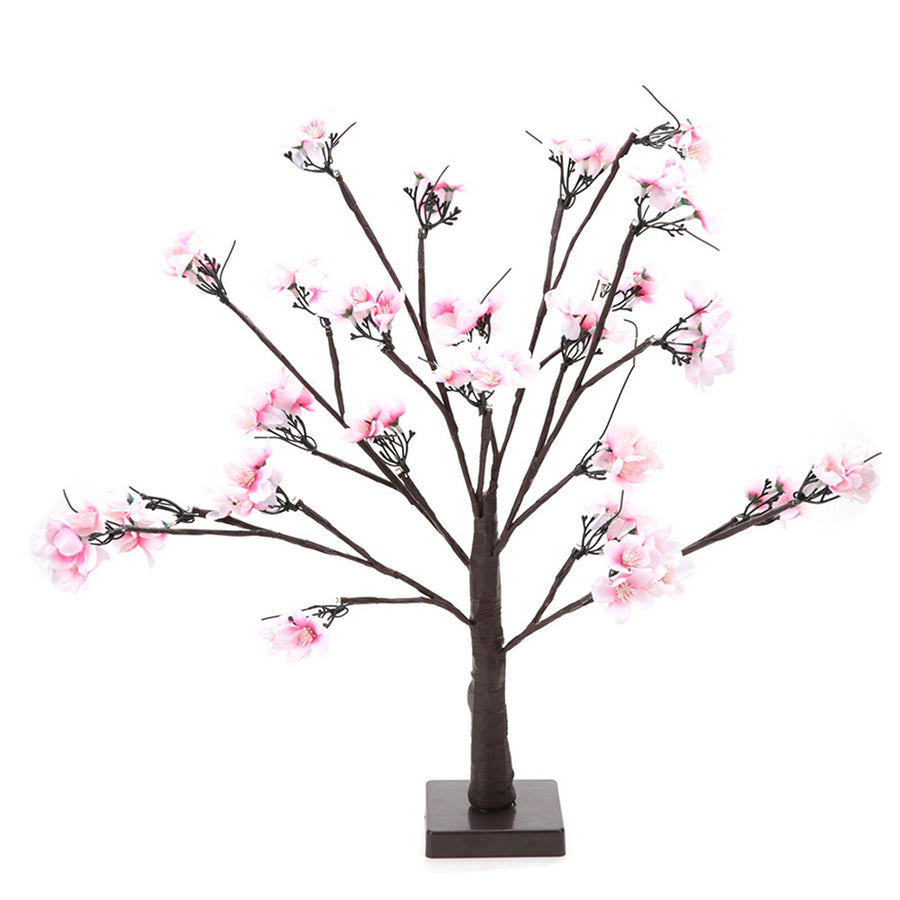 Indoor 24pcs LED Cherry Tree Shape Lamp Home Party Decor Light