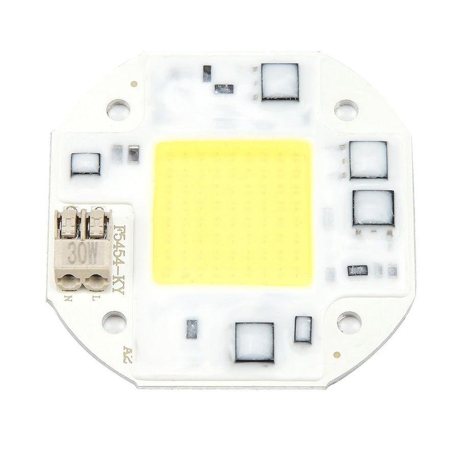 AC100-260V 30W Cold White High Power Integrated Chip Light Source COB Bead Spotlight Bulb