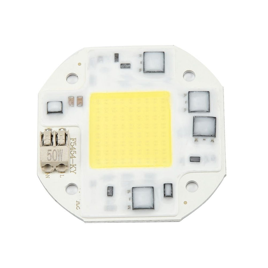AC100-260V 50W Cold White High Power Integrated Chip Light Source COB Bead Spotlight Bulb