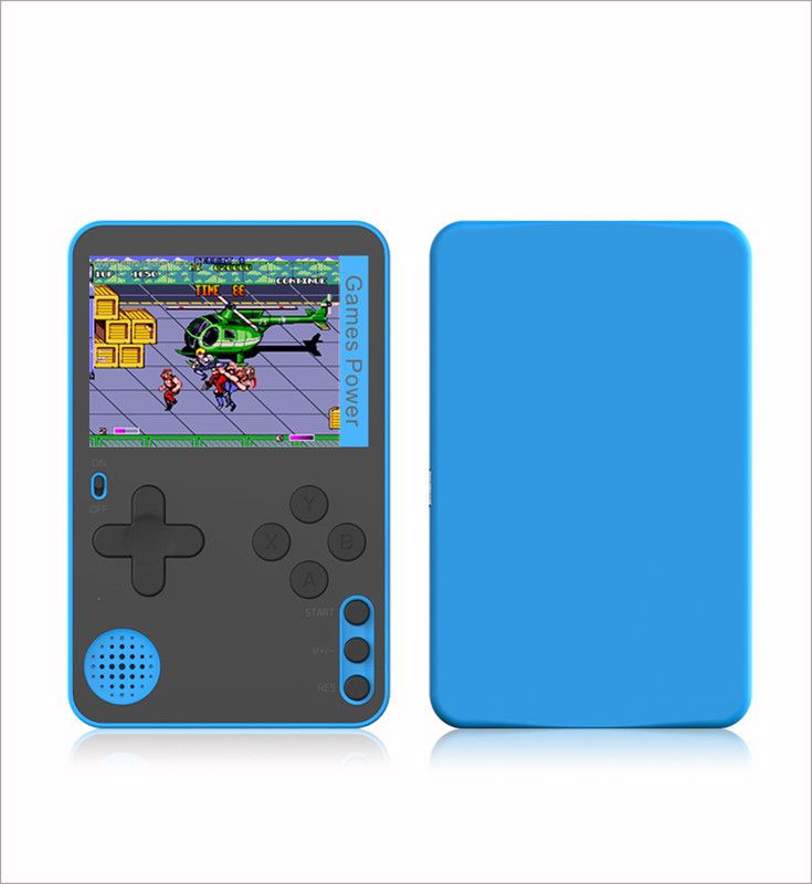 K10 Handheld Retro Game Console Built-in Classic Games，blue