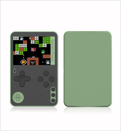 K10 Handheld Retro Game Console Built-in Classic Games，green