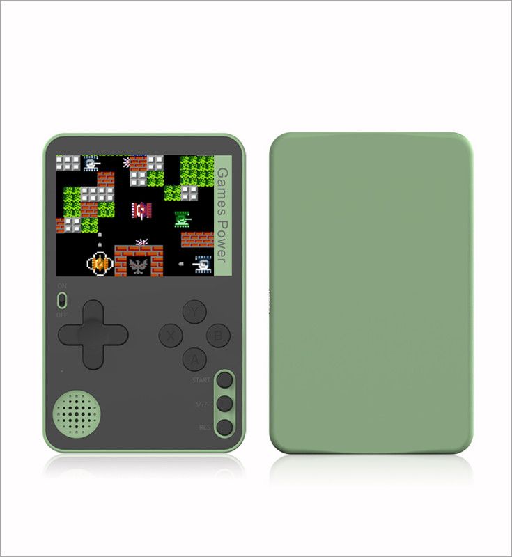 K10 Handheld Retro Game Console Built-in Classic Games，green