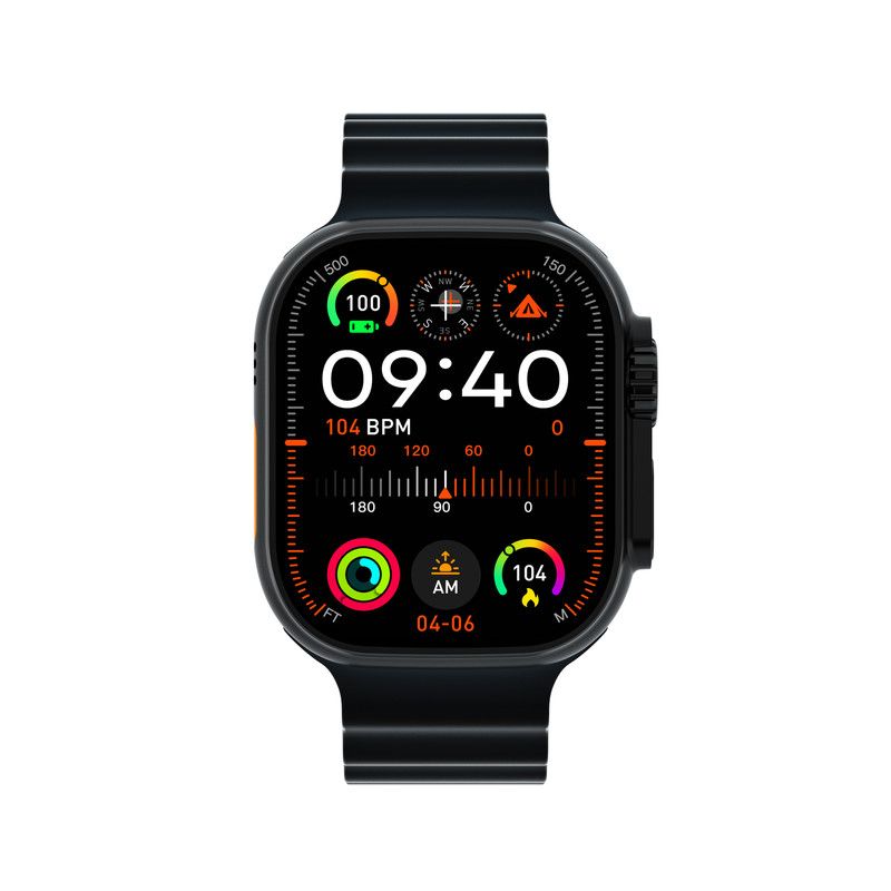 UltraAi3 5G Smart Watch, Retractable Rotating Camera，black