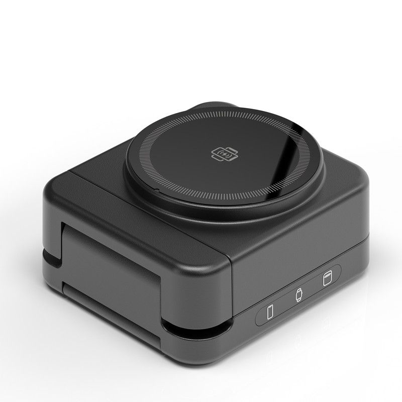 YF3 25W Foldable Rotatable Wireless Charger 3 in 1 Multi Device Charging Dock，black