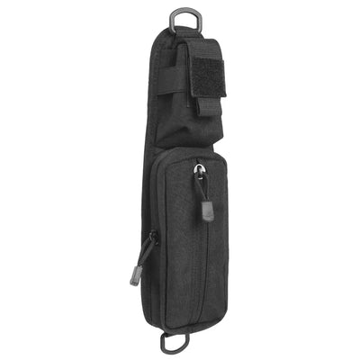 Shoulder Strap Bag Backpack Sundries Pouch Molle Accessory Pouch Tactical Additional Bag Multifunctional EDC - Black