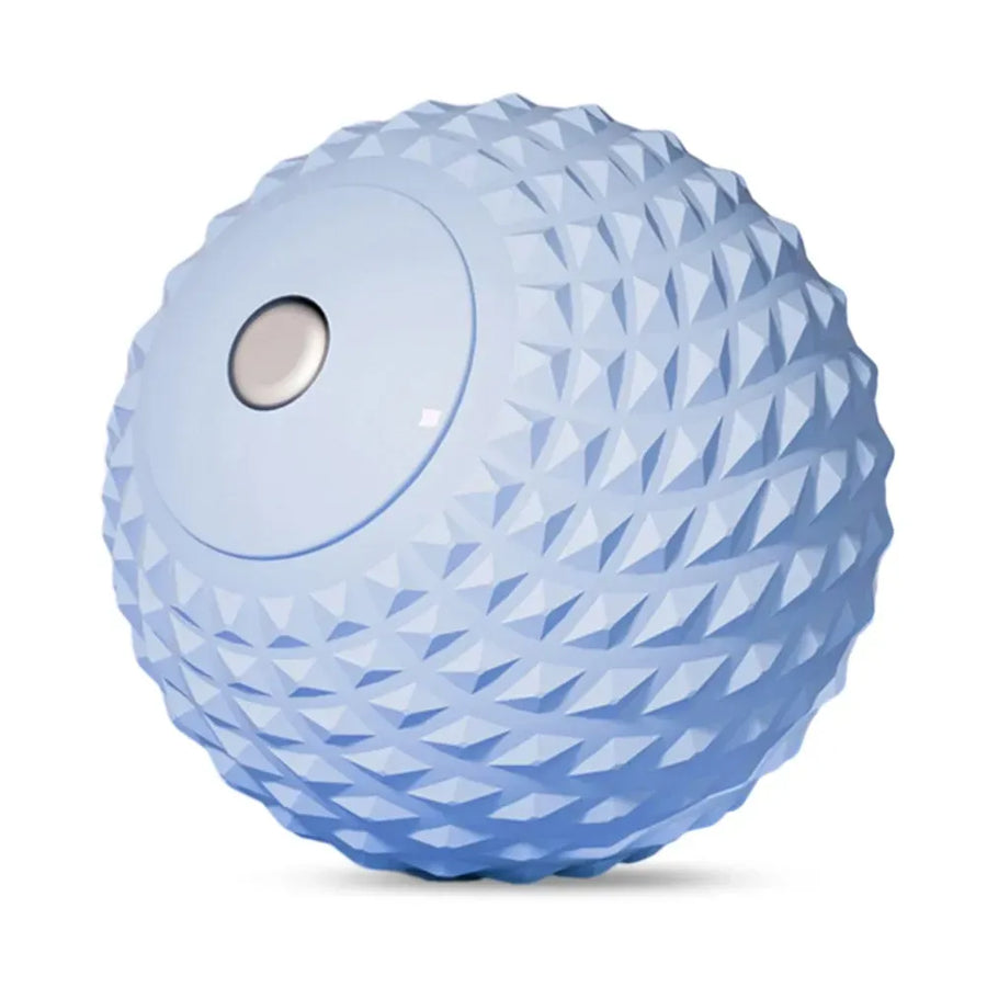 TPE Massage Roller Trigger Point Therapy Hand Hold Meridian Ball Acupoint Massage Myofascial Release for Physical Therapy - Blue