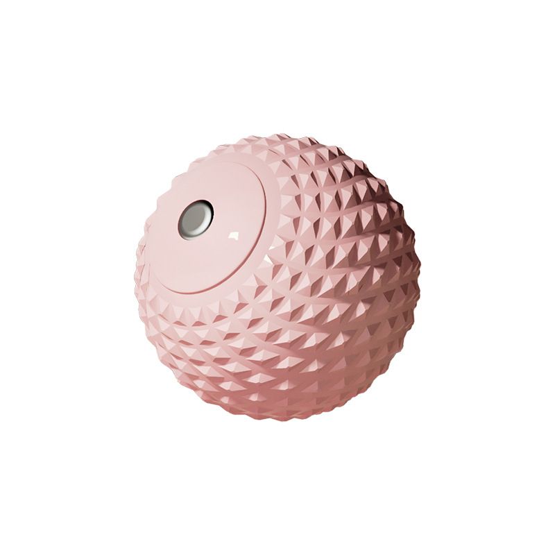 TPE Massage Roller Trigger Point Therapy Hand Hold Meridian Ball Acupoint Massage Myofascial Release for Physical Therapy - Pink
