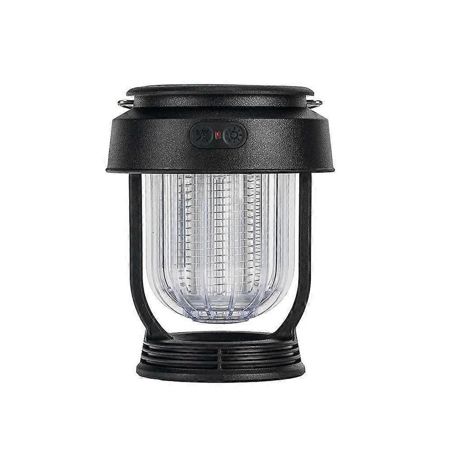 Outdoor Waterproof Lighting Portable Mosquito Killer Lamp - Black