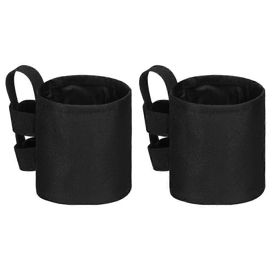 2PCS Beach Chair Cup Holder Universal Camping Chairs Cup Holder Anti-Slip Beverage Organization for Outdoor Fishing