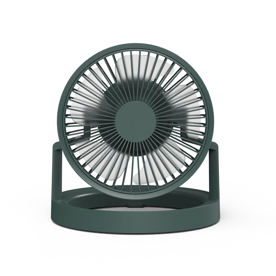 Camping Fan With Led Light,8000mah Outdoor Tent Fan With Light&hook,180 Rotating Fan for Camping