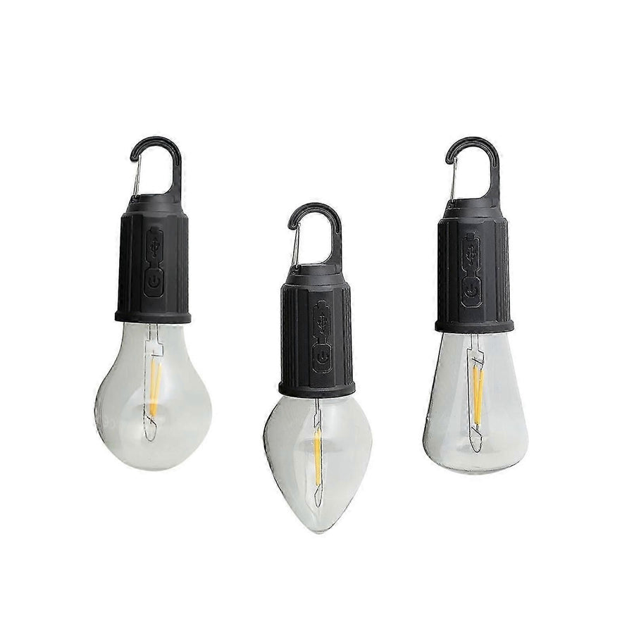 Rechargeable Portable Outdoor Ambient LED Multi-function Camping Light 3 Adjustable Brightness 400mAh