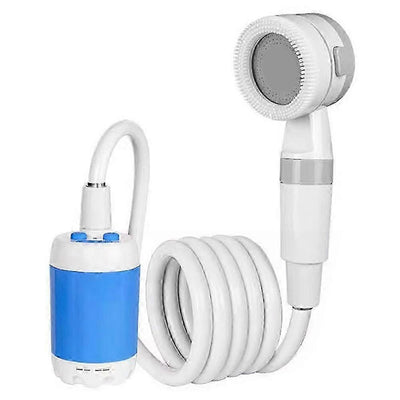 Type A 4000mAh Electric Shower, Camping Portable Shower Head Pump for Outdoor Hiking Travel