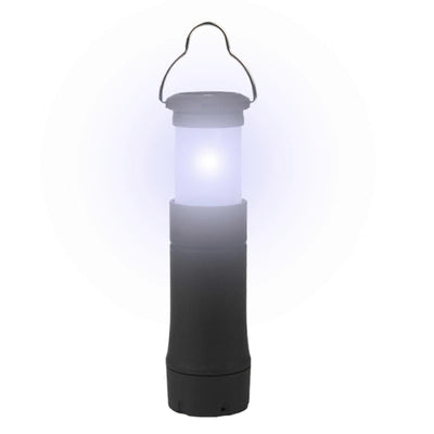 2pcs Compact 2 in 1 Camping Lantern and Flashlight with Detachable Hanging Hook, Battery Operated Tent Light