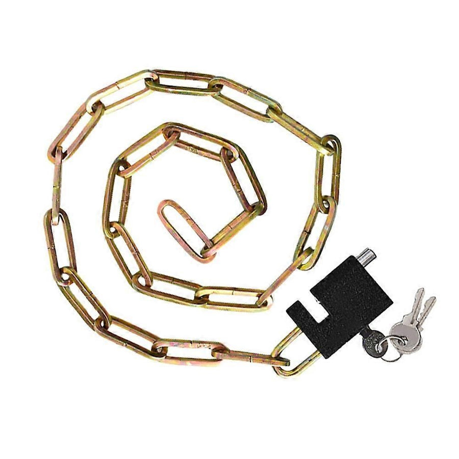 Bicycle Lock Mountain Bike Lock Alloy Chain Lock Anti-Theft Safety Chain Locks Portable Alloy Lock 4x70cm