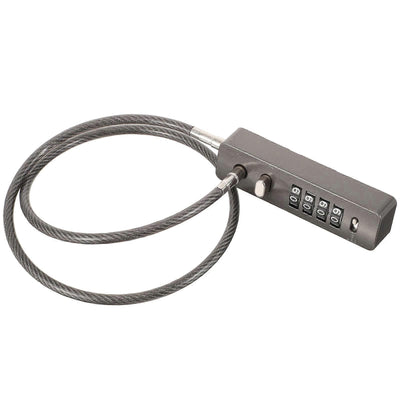 Combination Cable Lock Password 4-Digit Security Lock for Bicycles