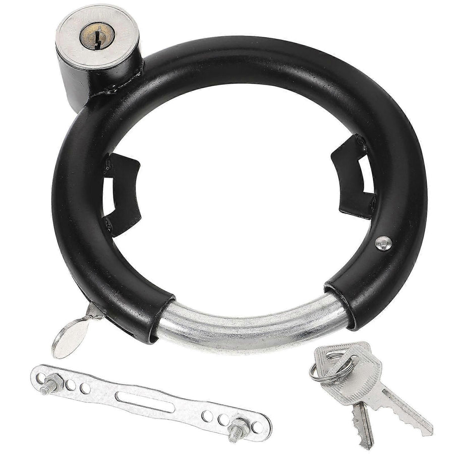 Multi-Function Bike Lock Round Lock 4Sets of Reusable Steel Bicycle Locks
