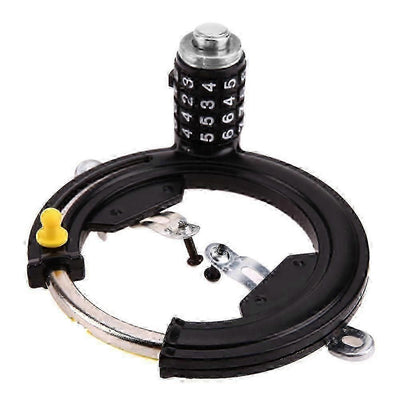 Bicycle Steel Horseshoe Lock Security Password 4 Digit Lock Anti-Theft Combination Number Code Safety Bike Bicycle Accessories
