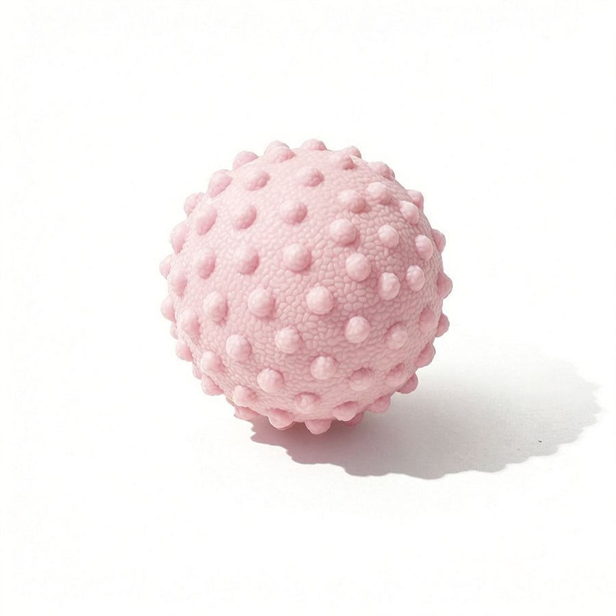 Fascia Ball Raised Point Massage Ball Posture Master Yoga Ball Waist and Back Foot Massage Ball - Pink