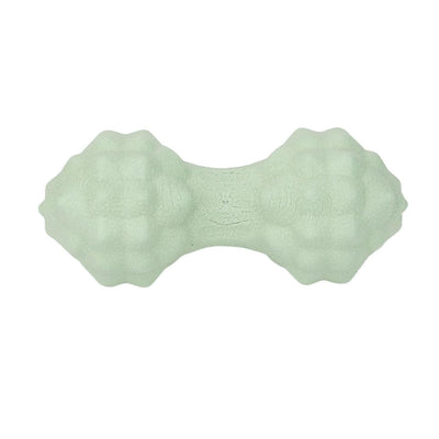 Peanut Massage Ball Multi Directional Massage Ergonomic Soft Double Lacrosse Massage Ball for Stress Reduction Green