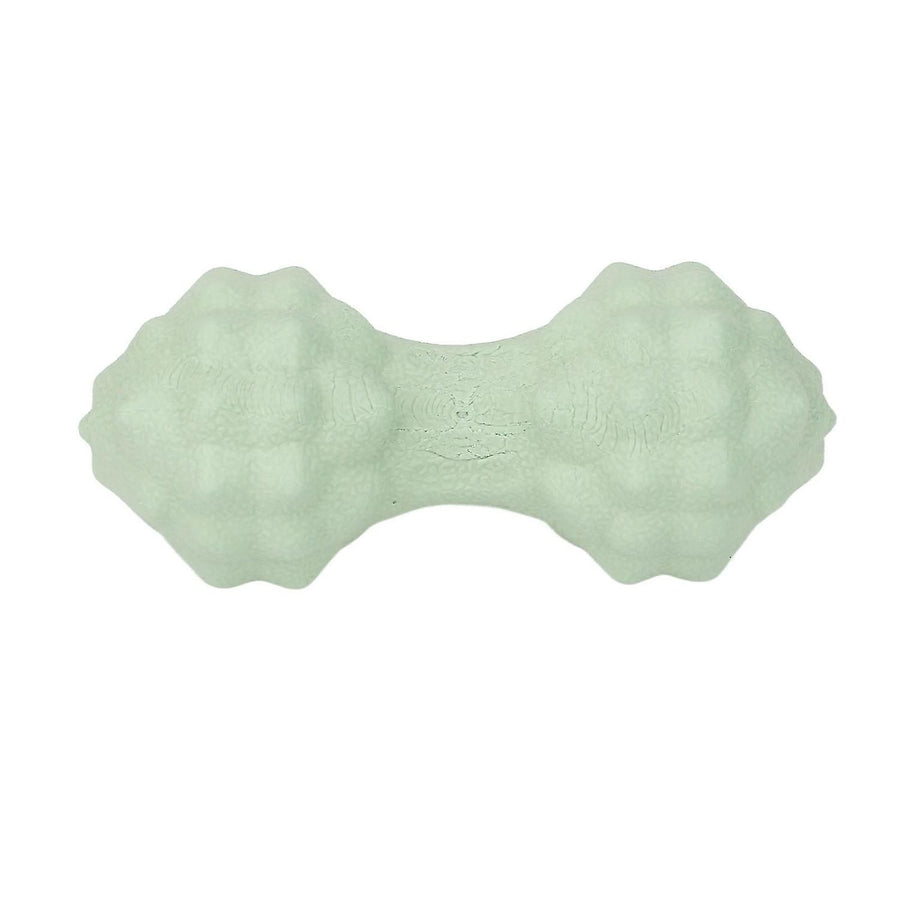 Peanut Massage Ball Multi Directional Massage Ergonomic Soft Double Lacrosse Massage Ball for Stress Reduction Green