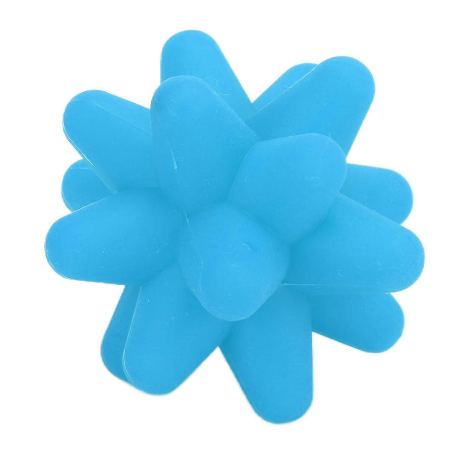 2Pcs Yoga Fitness Muscle Relaxation Hedgehog Massage Ball Portable Acupoint Fascia Massage Ball - Blue