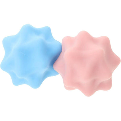 2pcs Bumpy Massage Balls for Foot Fatigue Relief and Muscle Knots Release, Silicone Mobility Massage Tool for Forearms and Palm