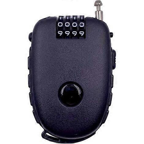 Bike Lock, Bicycle Lock, Cable Lock, Stroller Lock with 70cm Retractable Cable for Bicycles, Skis, Snowboards and Strollers