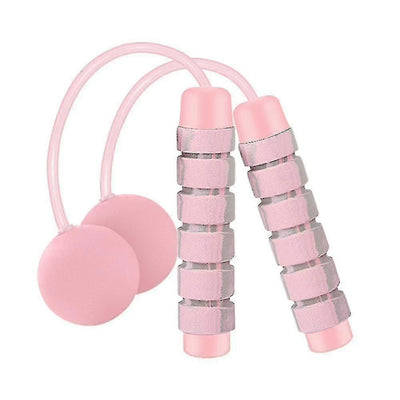 Jump Rope,Ropeless Jump Ropes For Fitness,skipping Rope For Wellness Beginners,adults Workout - Pink